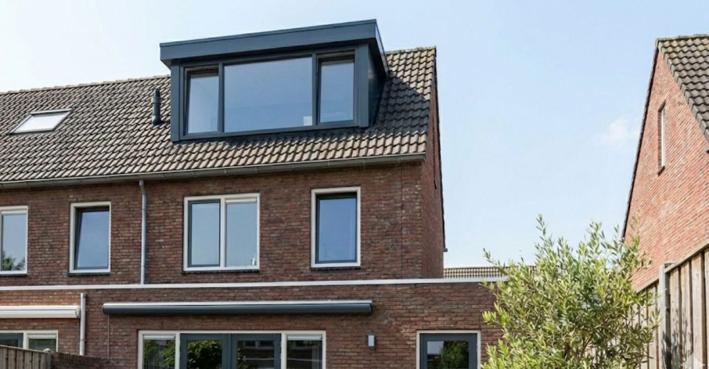 Dakkapel in Vlissingen - Kunststof dakkapel